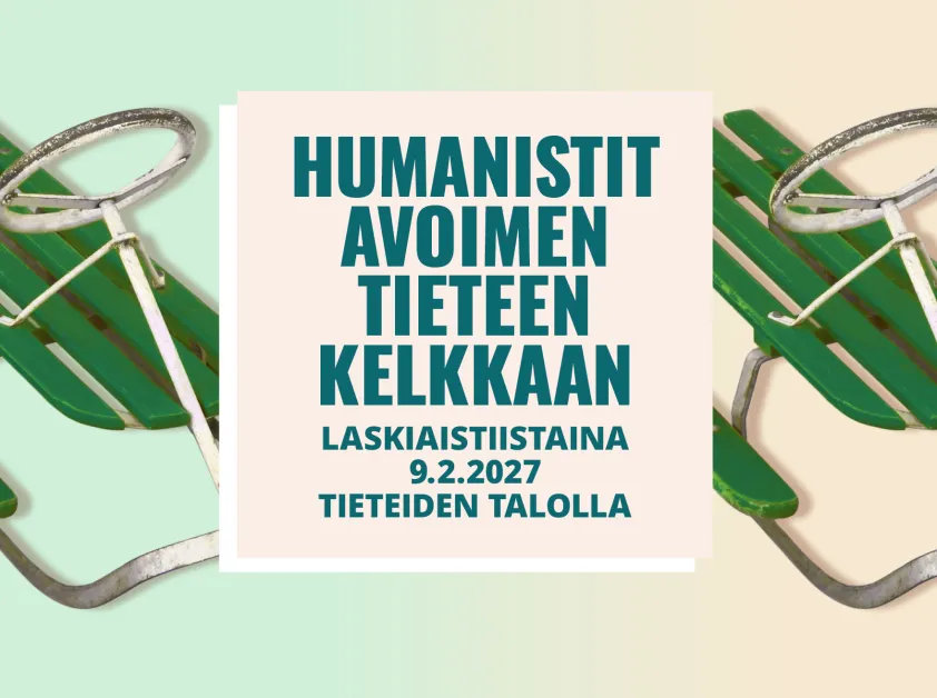 Humanistit avoimen tieteen kelkkaan -tapahtumakuva.