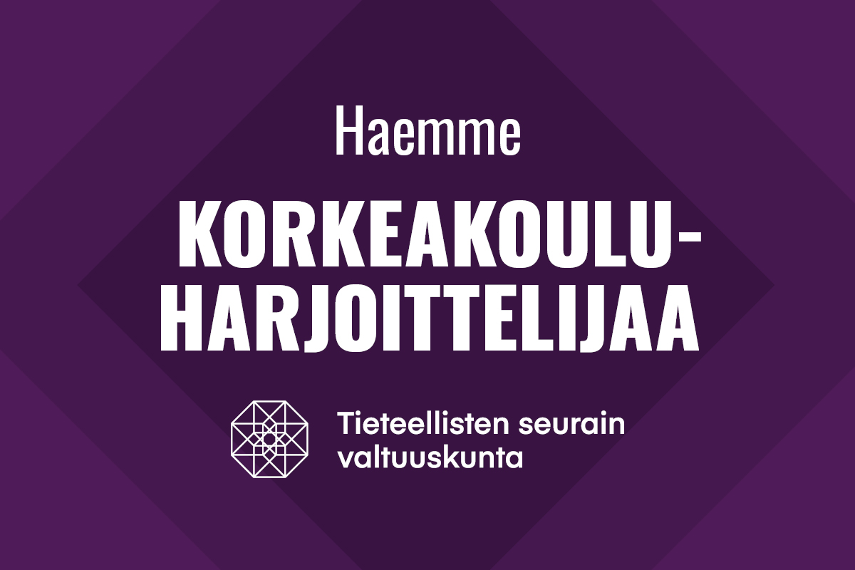 Kuvassa teksti Haemme korkeakouluharjoittelijaa
