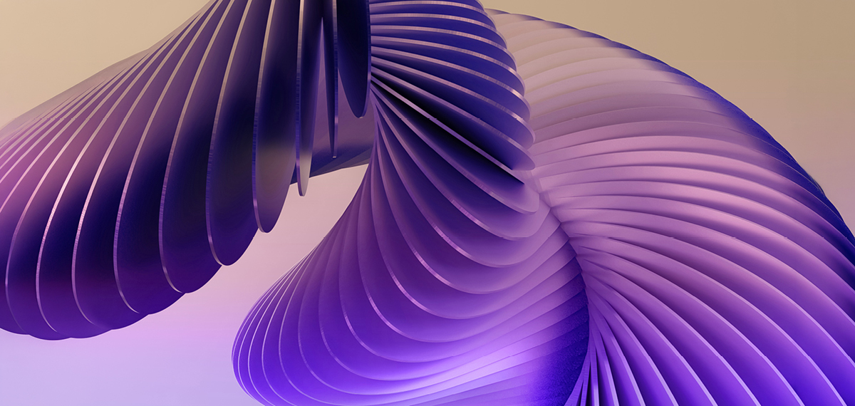 Koristeellinen liilapohjainen kuva. 